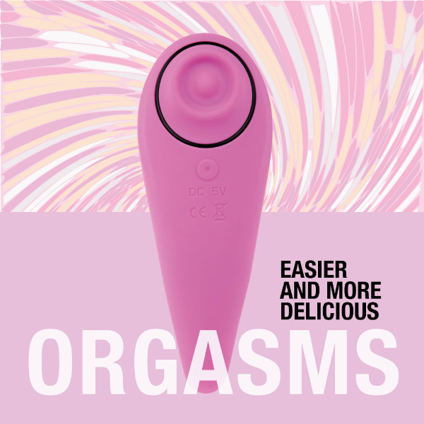 FEELZTOYS - Femmegasm Tappimg & Tickling Vibrator Pink