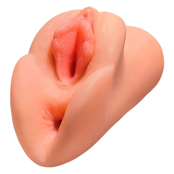 Praktisk Masturbator Med Livagtigt Vagina/Anus Look