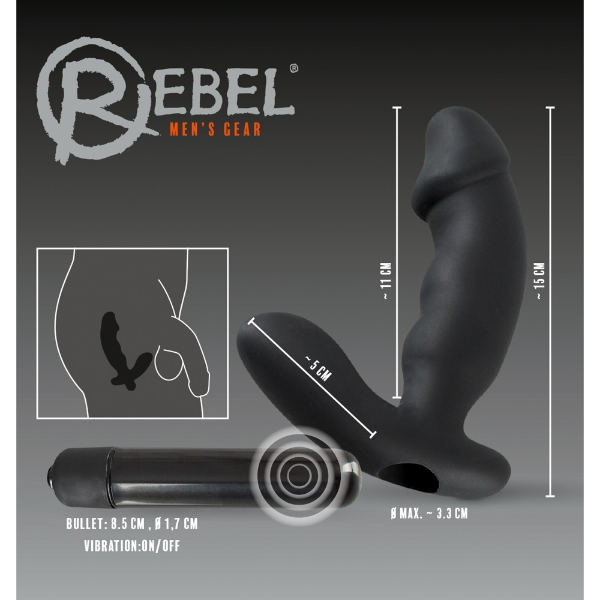Rebel Penis Formet Prostate Vibrator