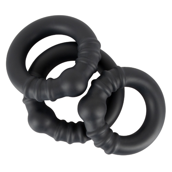 Rebel 3 Heavy Silicone Cock Rings