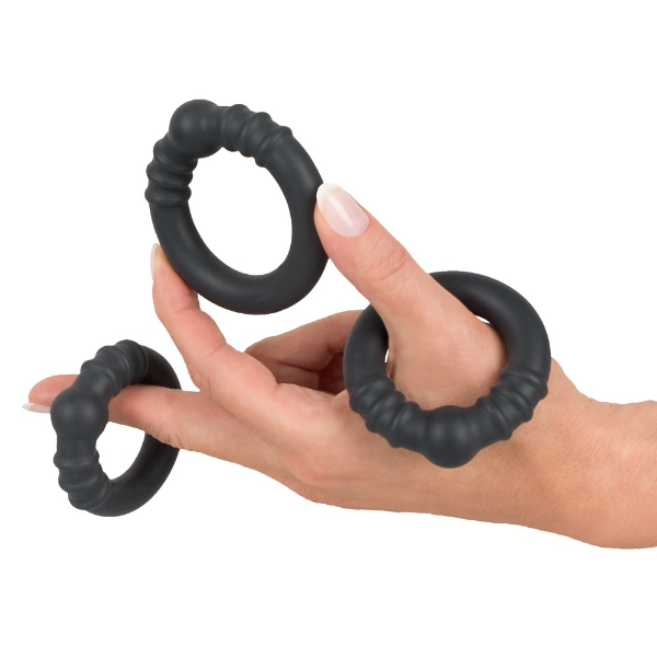 Rebel 3 Heavy Silicone Cock Rings