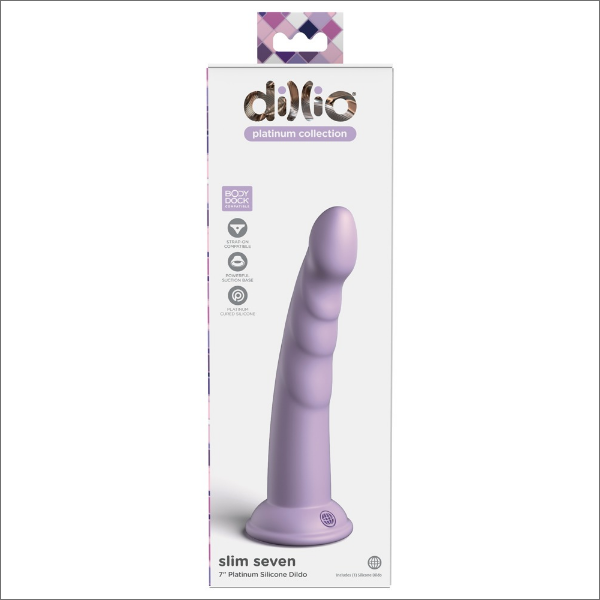 Dillio Slim Seven Dildo - 17,8cm